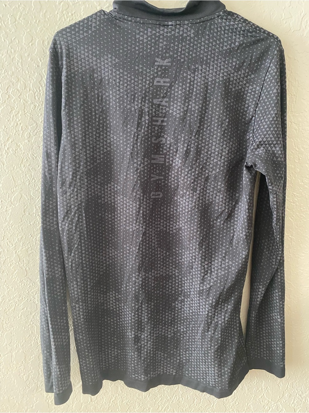 Men's Performance Long-Sleeve Sweater - Charcoal Gray